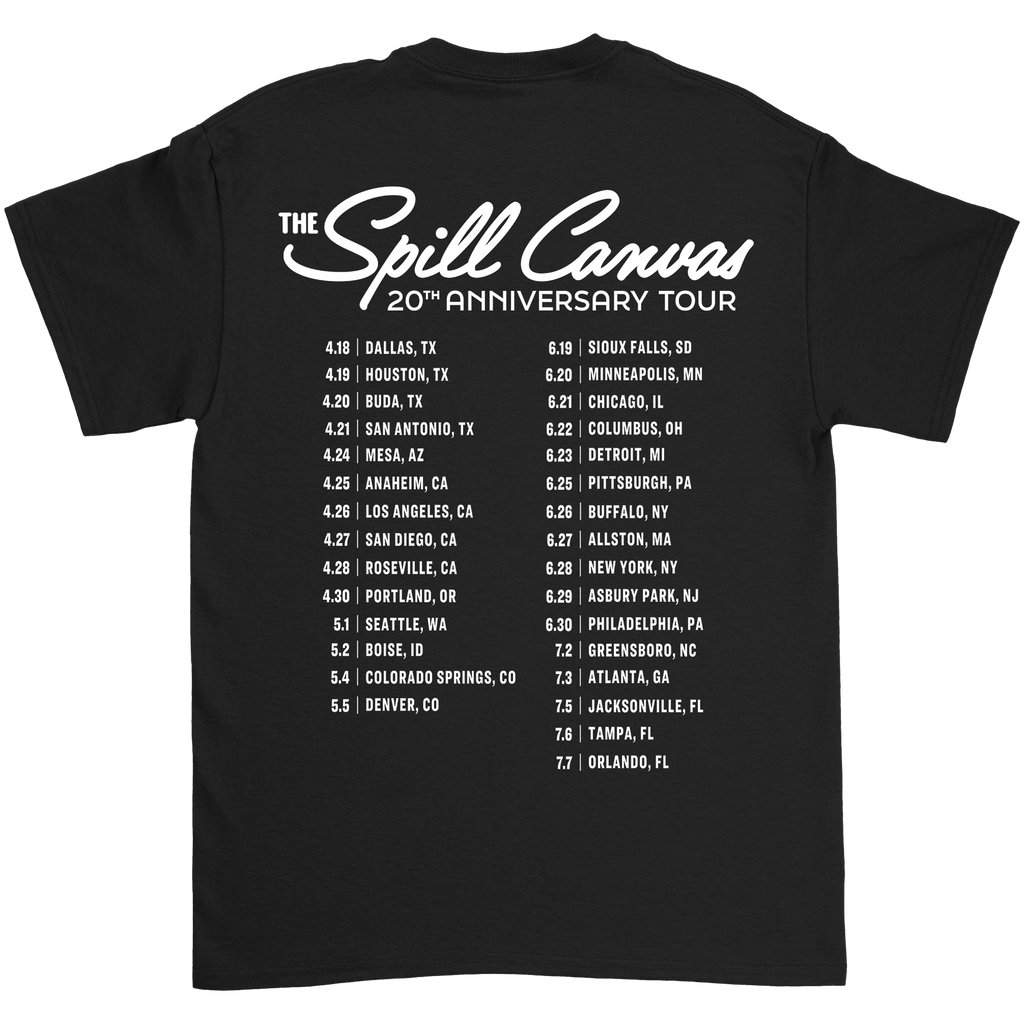 The Spill Canvas - Tour Tee Hoodie, Sweatshirt | CoreVibeTees.com (Image 3)