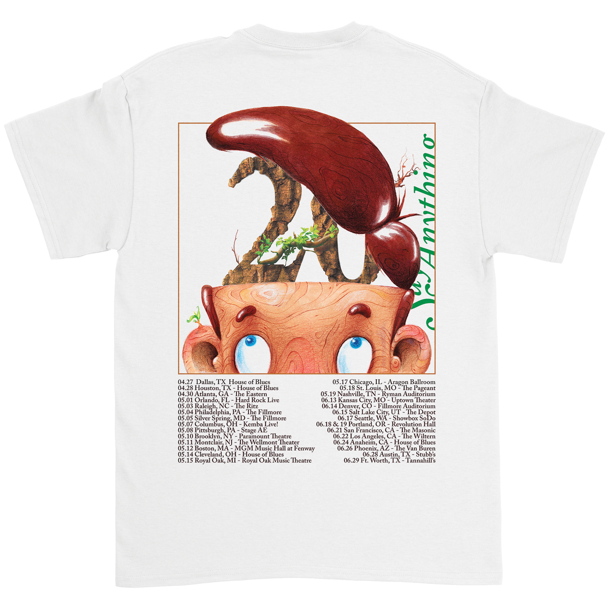 Say Anything - 2024 Tour Tee Hoodie, Sweatshirt | CoreVibeTees.com (Image 3)