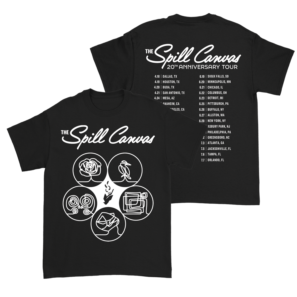 The Spill Canvas - Tour Tee Hoodie, Sweatshirt | CoreVibeTees.com (Image 1)