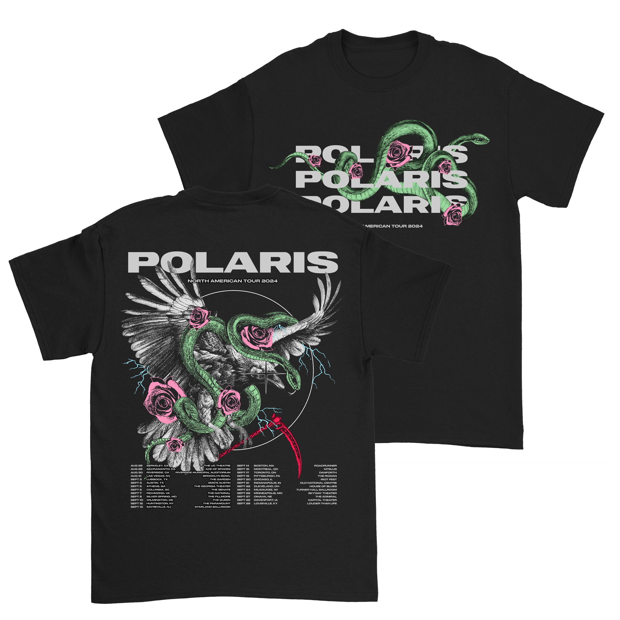 Polaris - Tour Tee Hoodie, Sweatshirt | CoreVibeTees.com (Image 1)