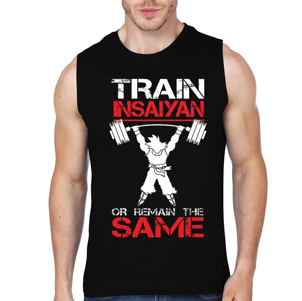 Train Insaiyan Black Vest T-Shirts, Hoodie, Sweatshirt | CoreVibeTees.com
