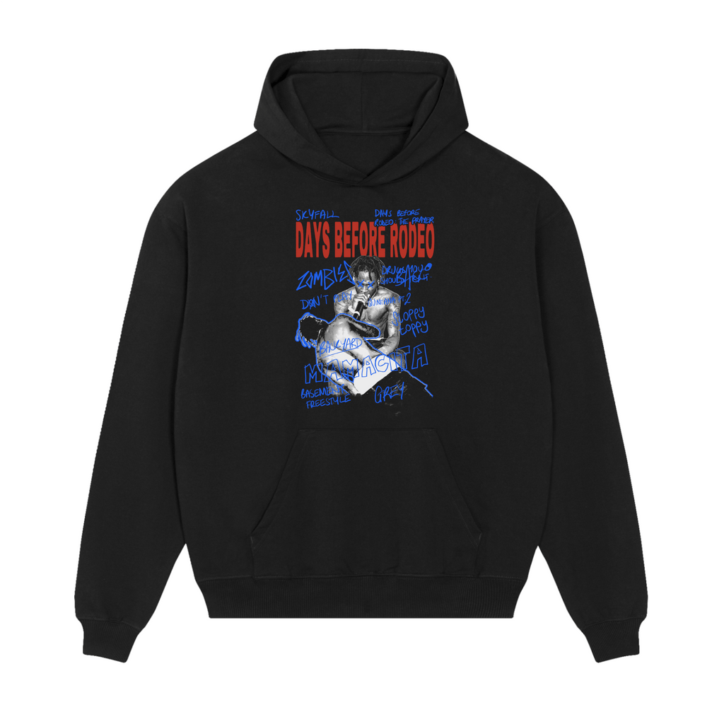 Travis "Days Before Rodeo Sketchbook" Hoodie T-Shirts, Sweatshirt | CoreVibeTees.com