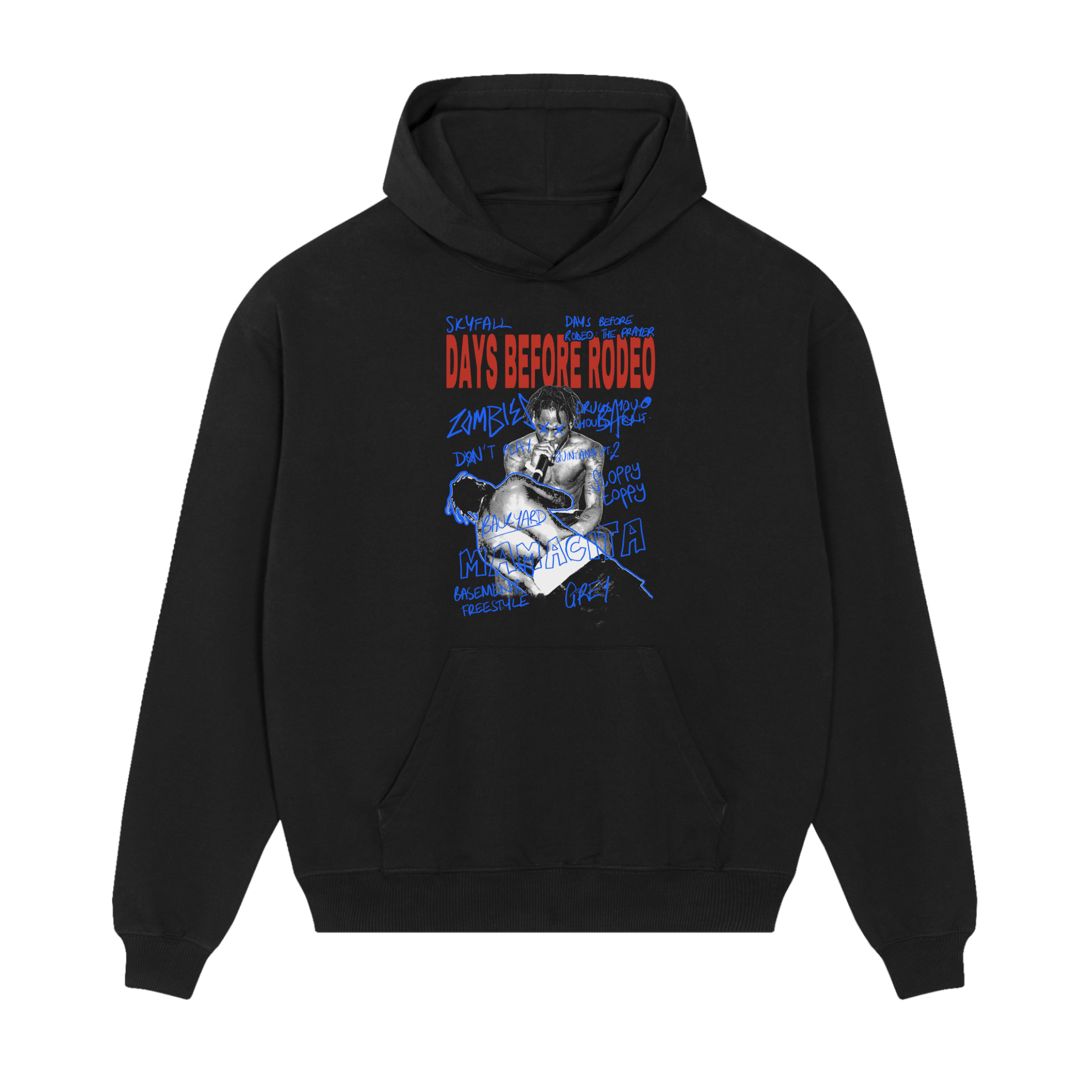 Travis "Days Before Rodeo Sketchbook" Hoodie T-Shirts, Sweatshirt | CoreVibeTees.com