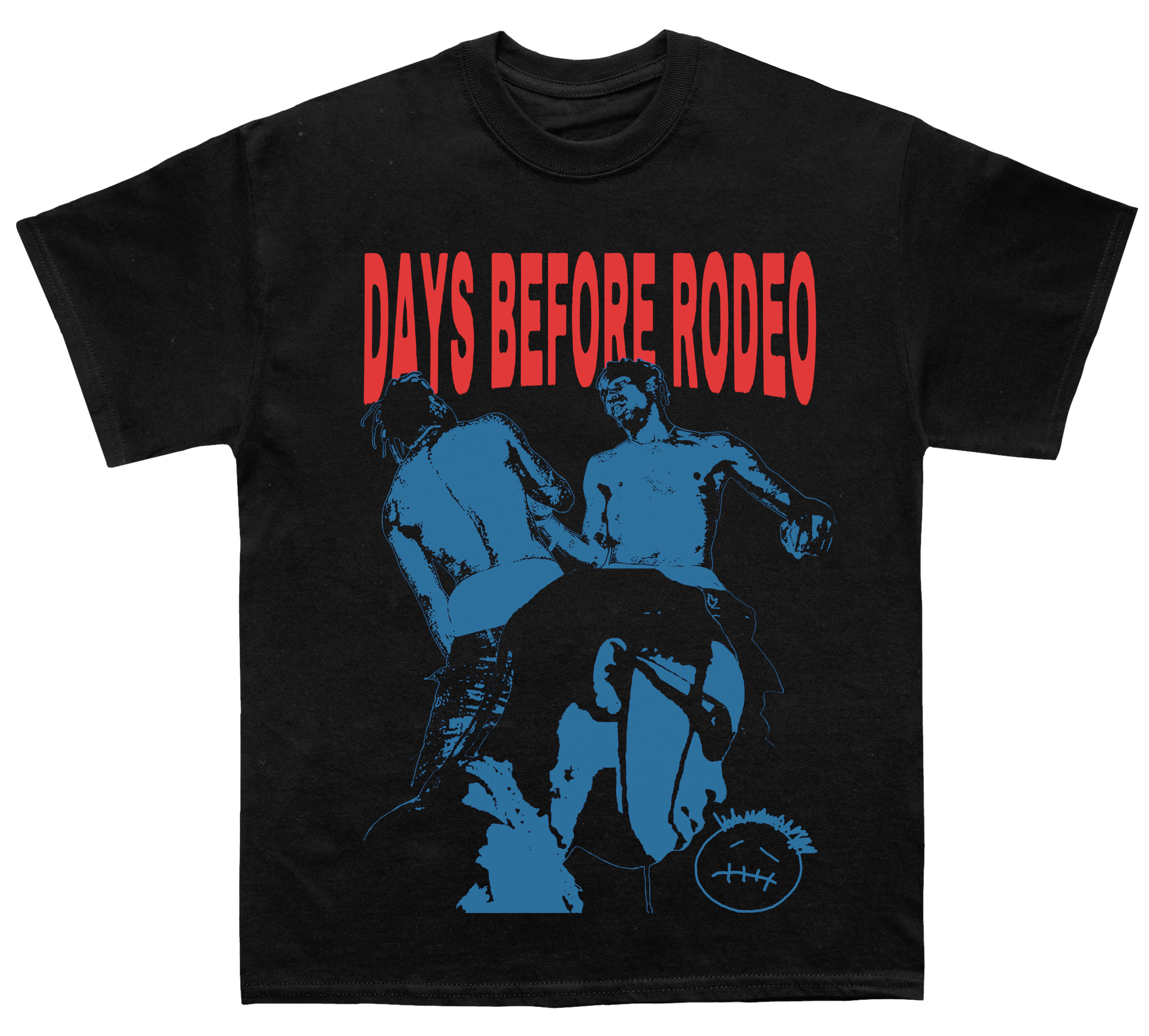 Travis Scott "Day Before Rodeo" Silhouette TEE Hoodie, Sweatshirt | CoreVibeTees.com (Image 1)