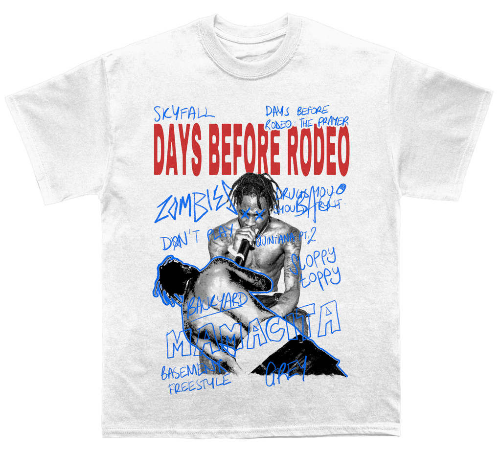 Travis Scott "Days Before Rodeo" Sketchbook TEE Hoodie, Sweatshirt | CoreVibeTees.com (Image 2)
