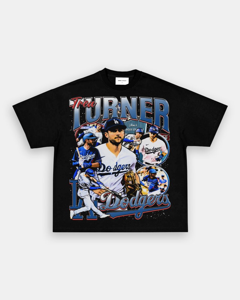 TREA TURNER - DODGERS TEE Hoodie, Sweatshirt | CoreVibeTees.com (Image 3)