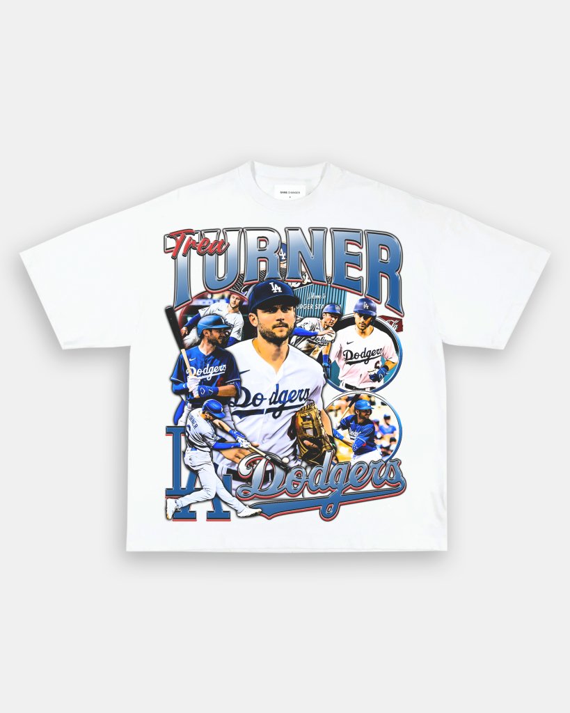 TREA TURNER - DODGERS TEE Hoodie, Sweatshirt | CoreVibeTees.com (Image 2)