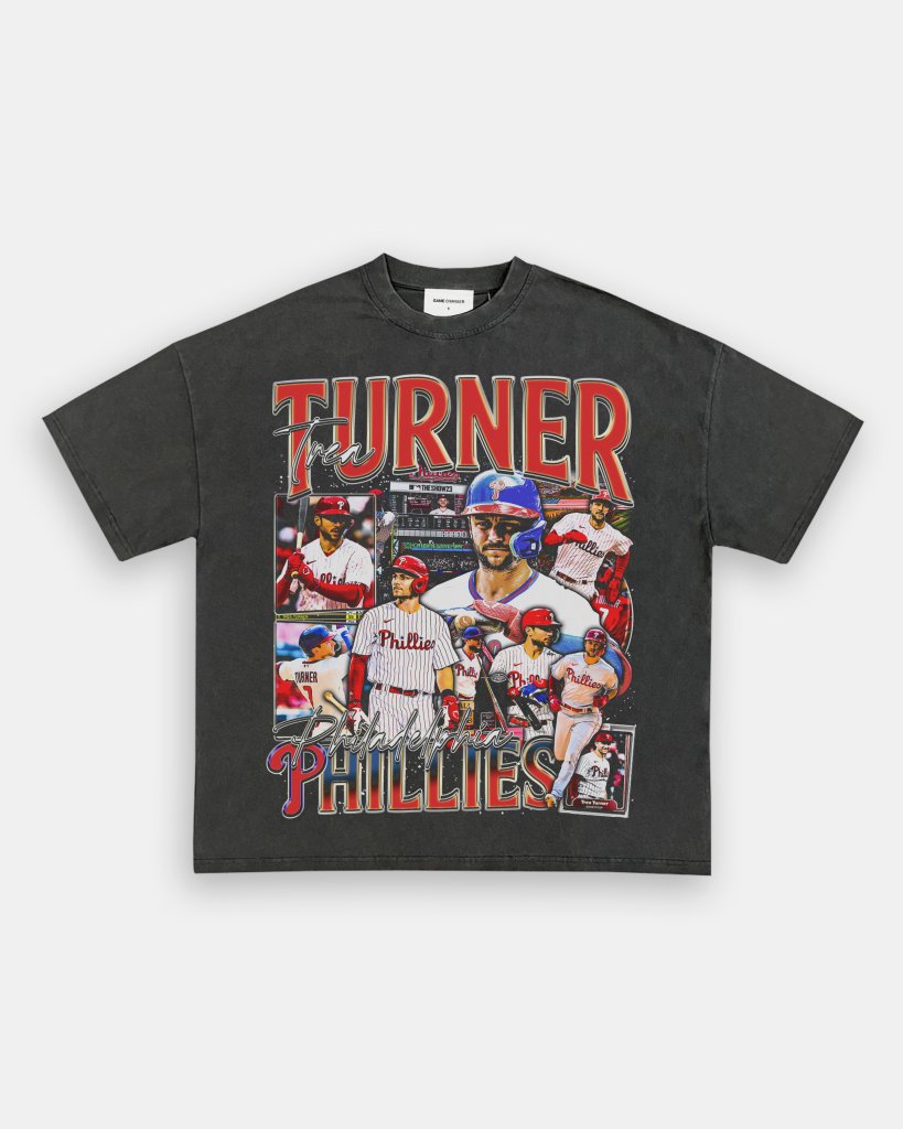 TREA TURNER - PHILLIES TEE Hoodie, Sweatshirt | CoreVibeTees.com (Image 1)