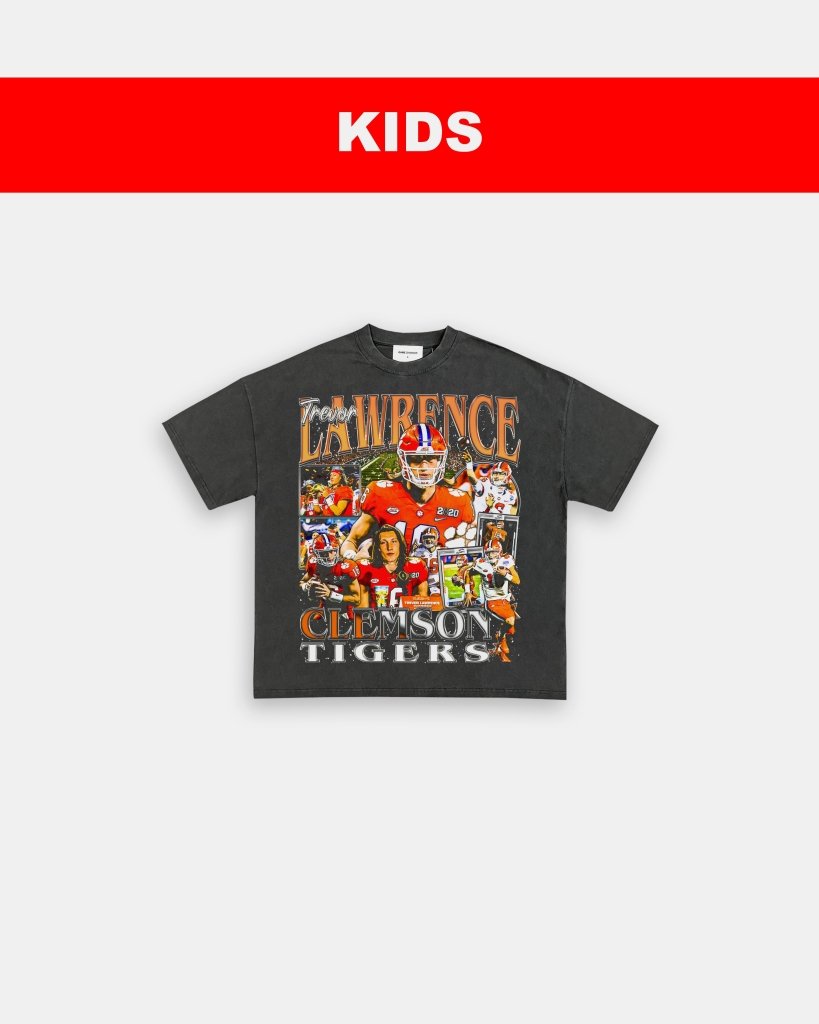 TREVOR LAWRENCE - CLEMSON - KIDS TEE Hoodie, Sweatshirt | CoreVibeTees.com (Image 5)