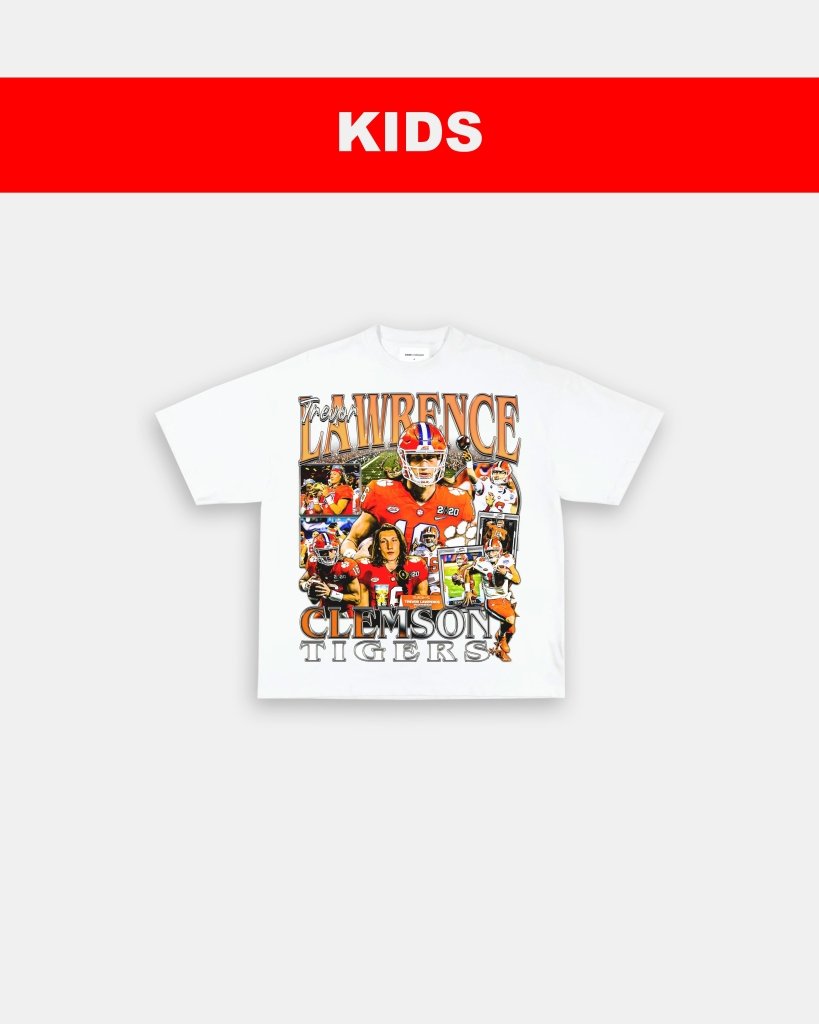 TREVOR LAWRENCE - CLEMSON - KIDS TEE Hoodie, Sweatshirt | CoreVibeTees.com (Image 2)