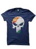 Tricolor Skull Half Sleeve T-Shirt Hoodie, Sweatshirt | CoreVibeTees.com