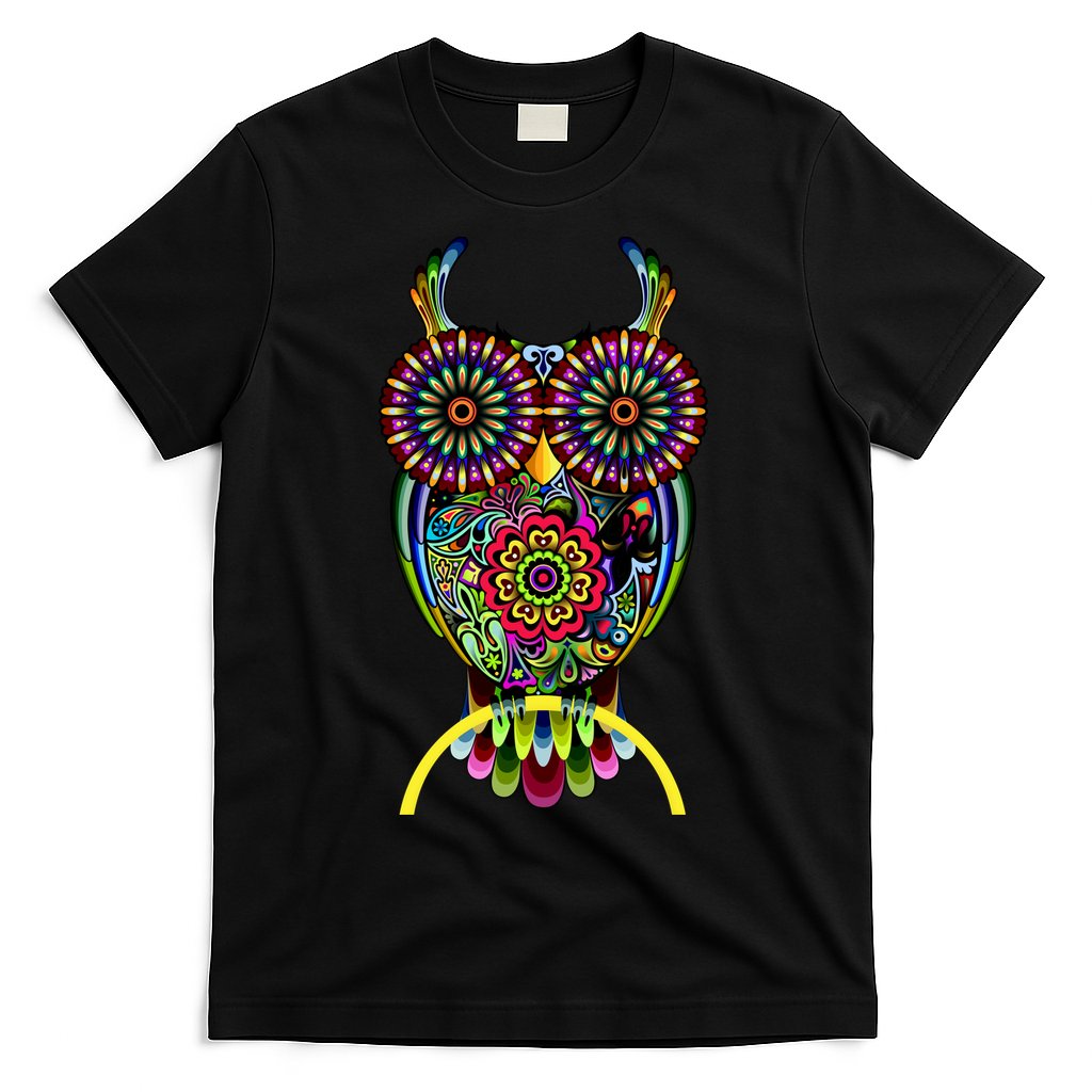 Trippy Big Eyed Owl T-Shirt Hoodie, Sweatshirt | CoreVibeTees.com
