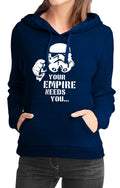 Trooper Girls Dark Blue Hoodie T-Shirts, Sweatshirt | CoreVibeTees.com