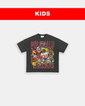 TROY POLAMALU - USC- KIDS TEE Hoodie, Sweatshirt | CoreVibeTees.com (Image 1)