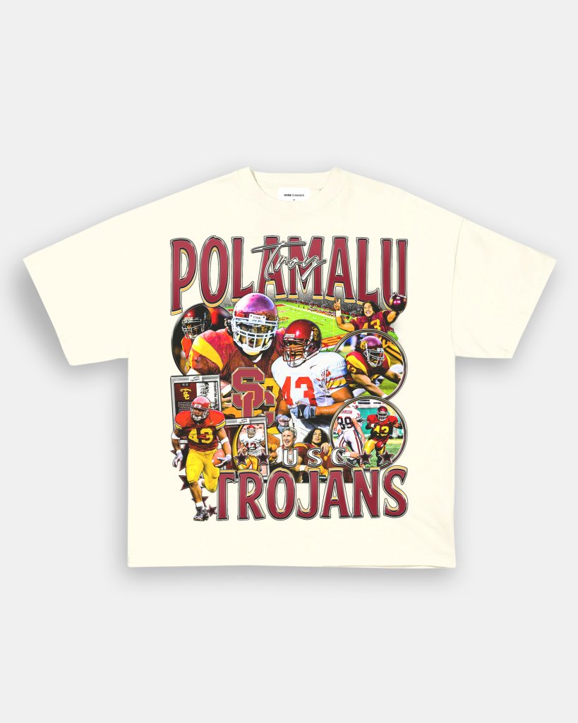 TROY POLAMALU - USC TEE Hoodie, Sweatshirt | CoreVibeTees.com (Image 5)