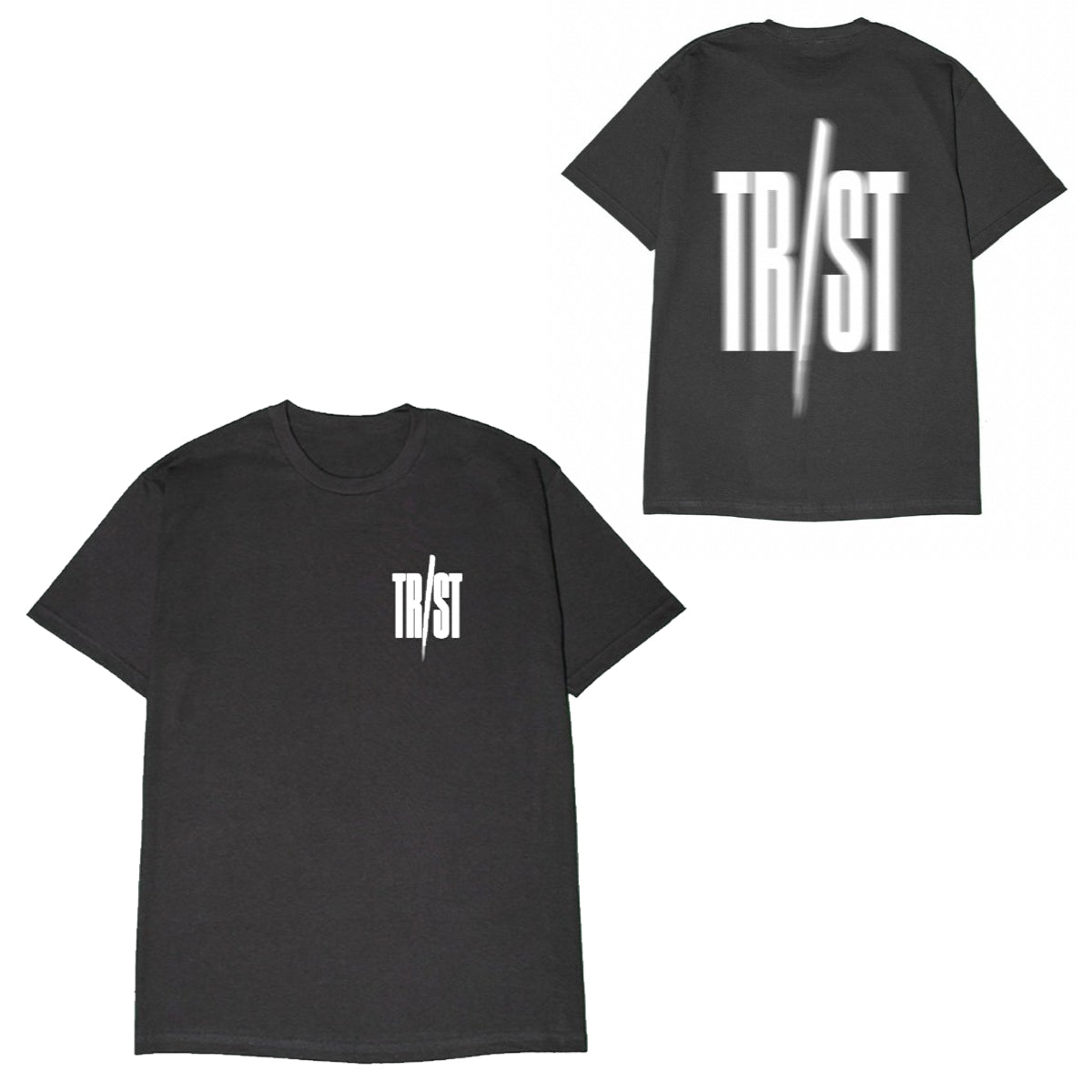 TR/ST Double Logo T-Shirt w/ blurred backprint Hoodie, Sweatshirt | CoreVibeTees.com
