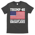 Trump 45 Find Your Safe Place Snowflake T-Shirt Hoodie, Sweatshirt | CoreVibeTees.com