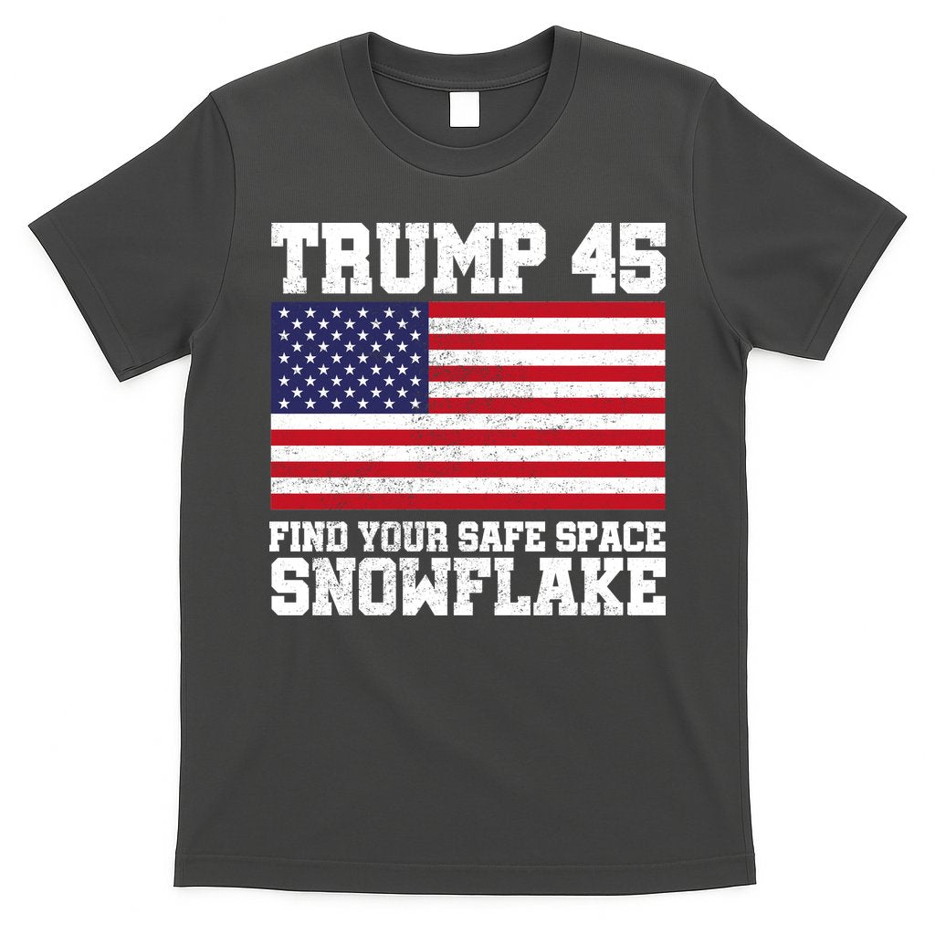 Trump 45 Find Your Safe Place Snowflake T-Shirt Hoodie, Sweatshirt | CoreVibeTees.com