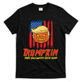 Trumpkin American Flag Make Halloween Great Again T-Shirt Hoodie, Sweatshirt | CoreVibeTees.com