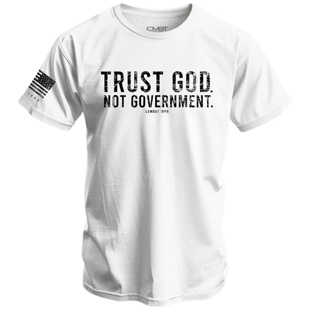 Trust God. Not Government. Men's T-Shirt Hoodie, Sweatshirt | CoreVibeTees.com (Image 3)