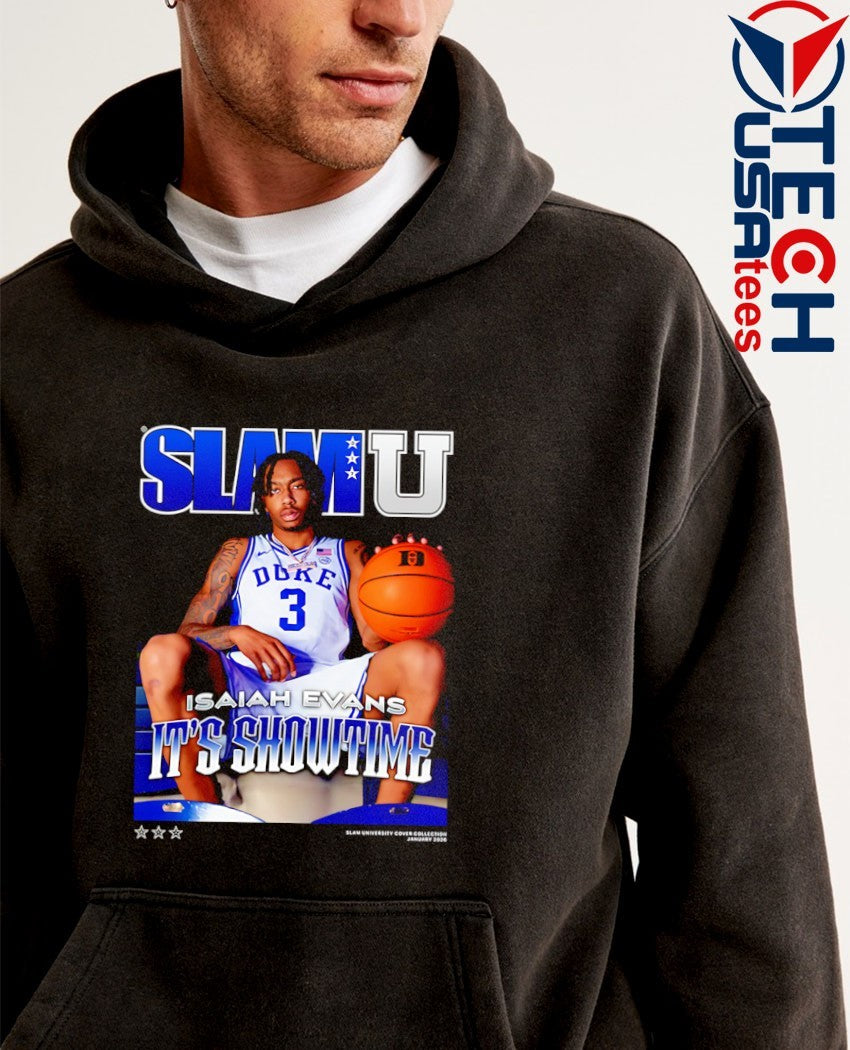 SLAM Isaiah Evans it’s Showtime shirt