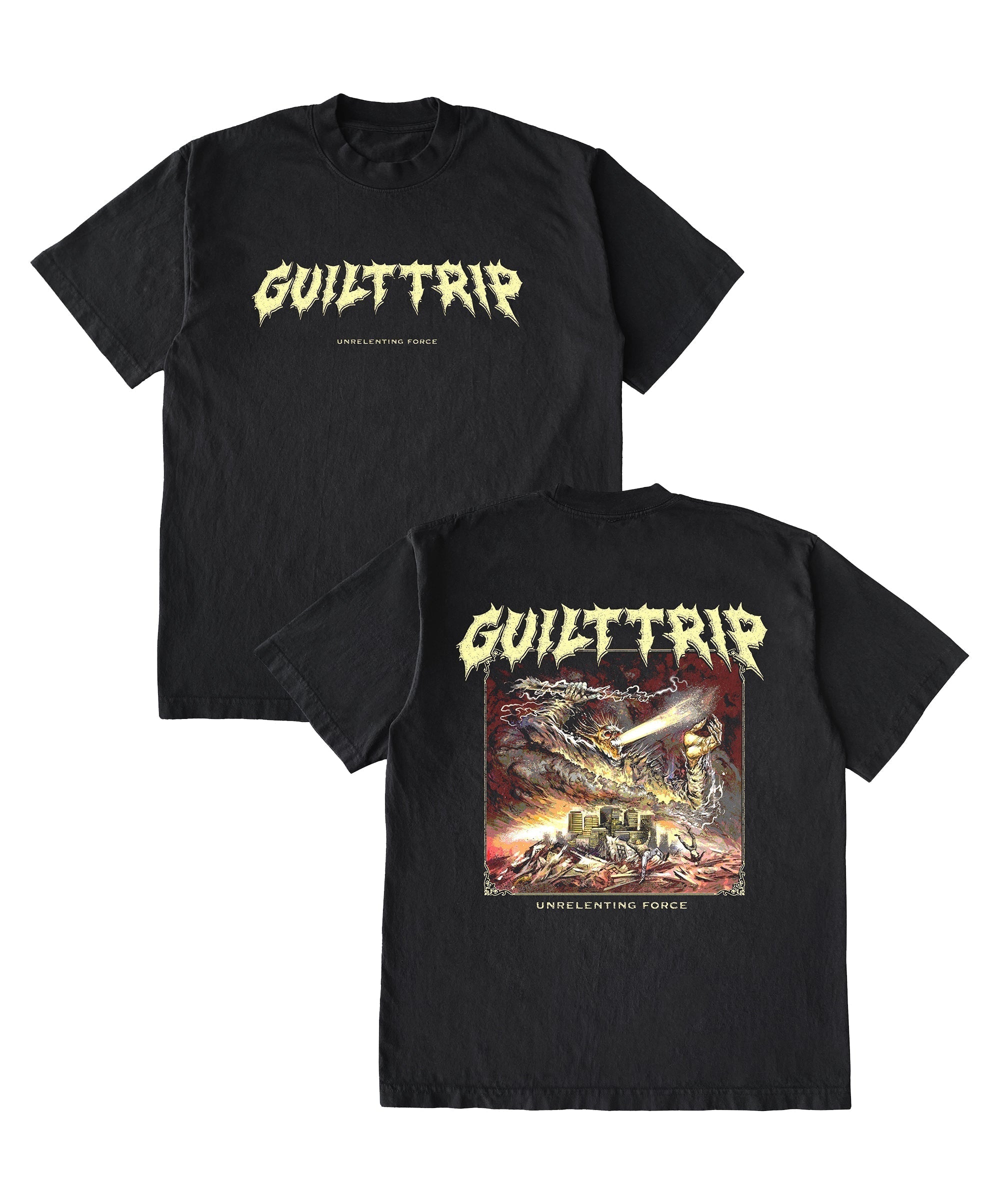 Guilt Trip - Unrelenting Force T-Shirt Hoodie, Sweatshirt | CoreVibeTees.com
