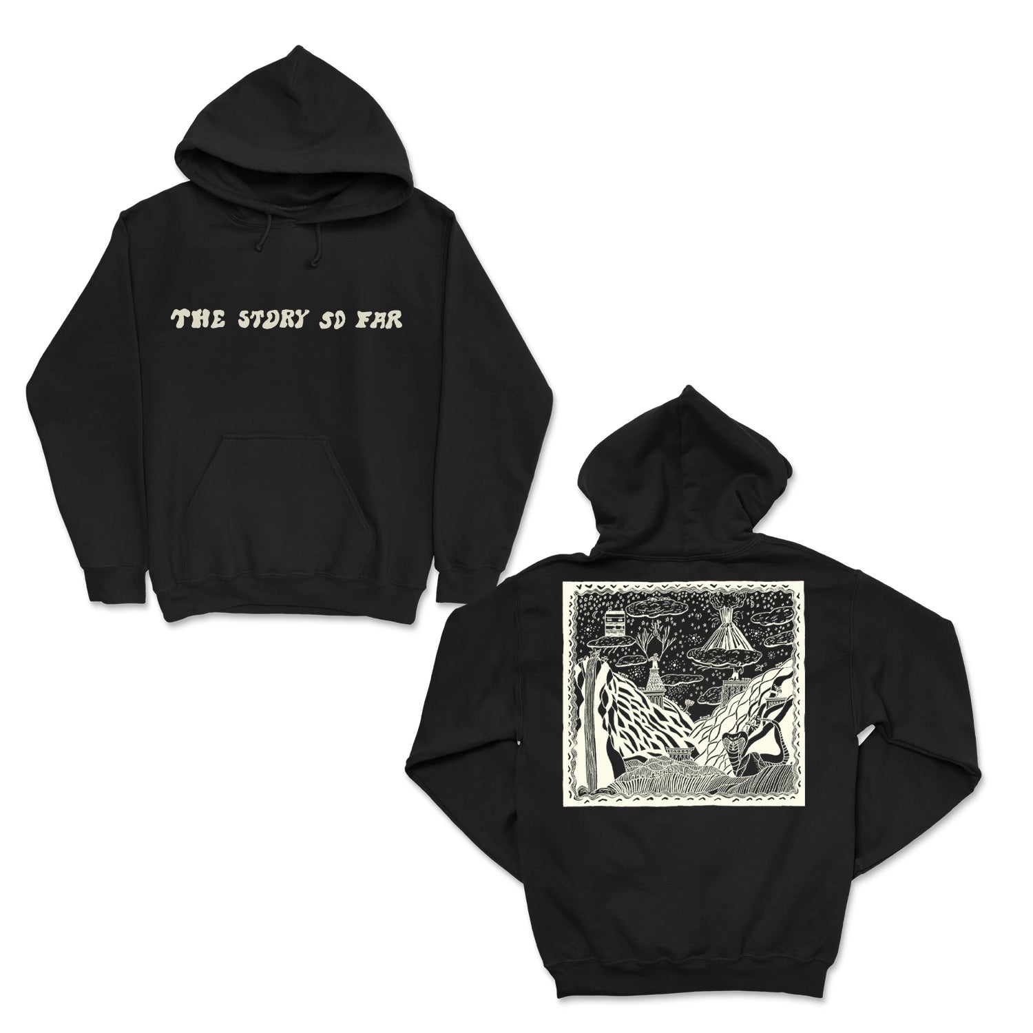 The Story So Far Album Art Hoodie (Black) T-Shirts, Sweatshirt | CoreVibeTees.com