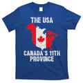 The Usa Canadaâ€™S 11th Province T-Shirt Hoodie, Sweatshirt | CoreVibeTees.com