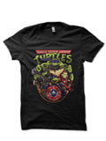 Ninja Turtles Black T-Shirt Hoodie, Sweatshirt | CoreVibeTees.com