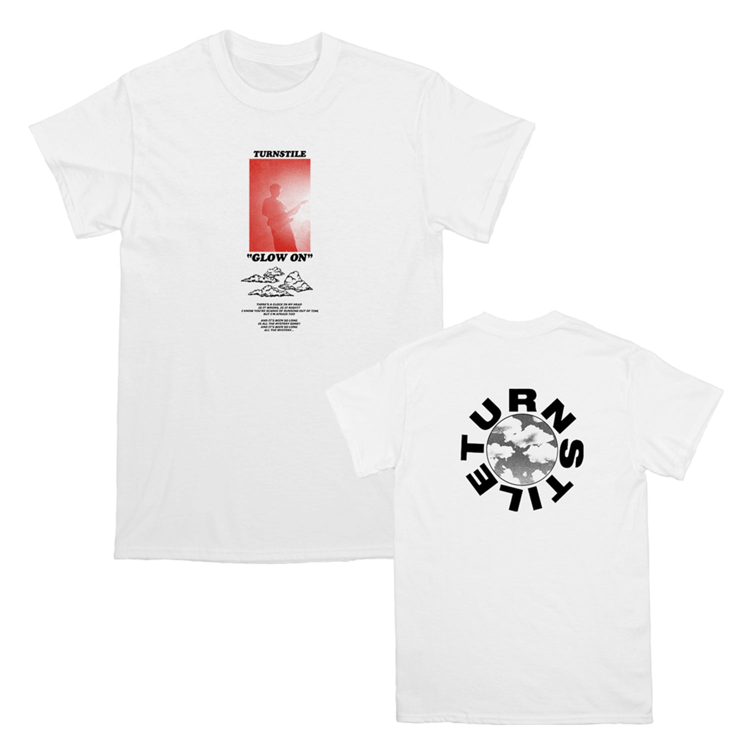 Glow On Pat T-Shirt (White) Hoodie, Sweatshirt | CoreVibeTees.com