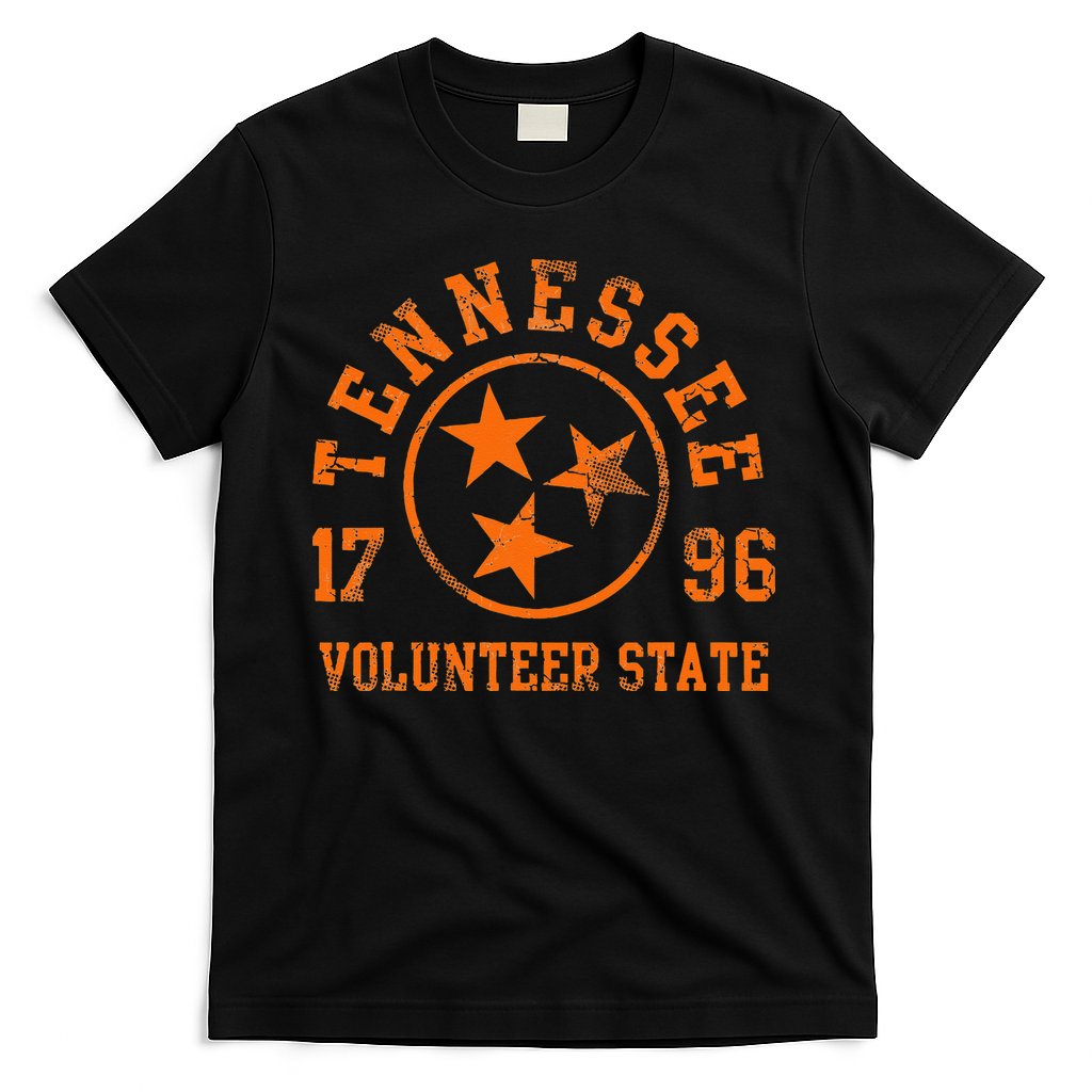 Tennessee Volunteer State Flag Home Vintage Distressed T-Shirt Hoodie, Sweatshirt | CoreVibeTees.com