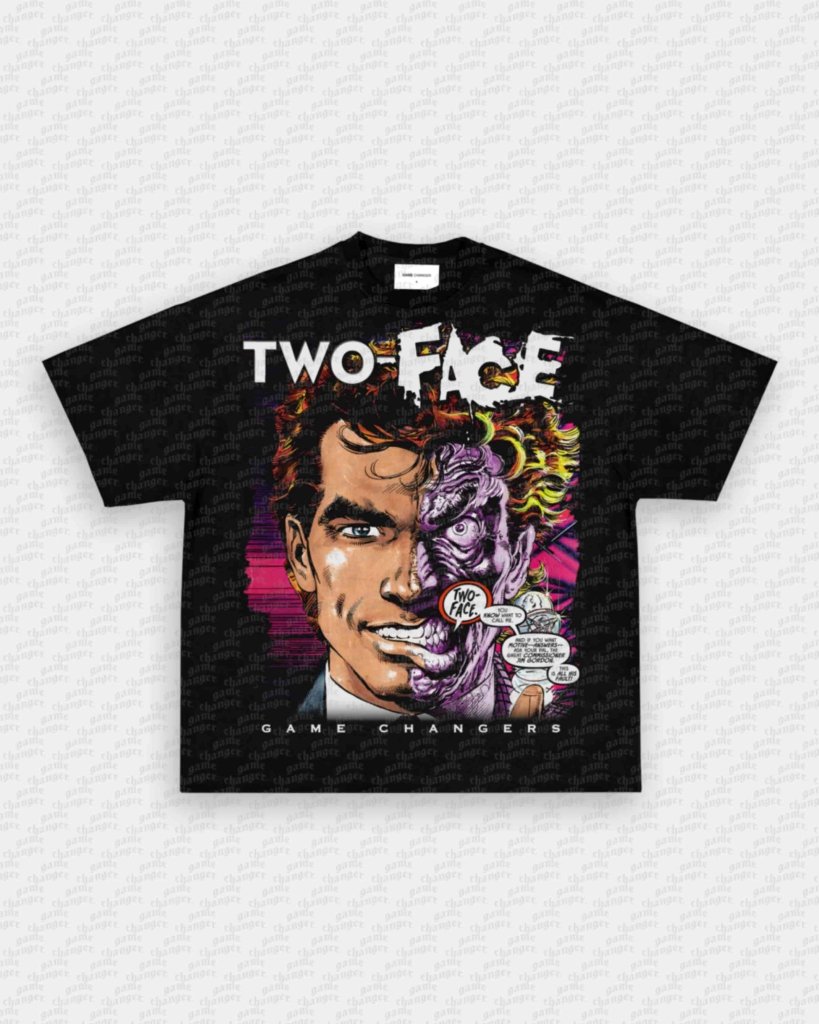 TWO-FACE V2 TEE Hoodie, Sweatshirt | CoreVibeTees.com (Image 1)