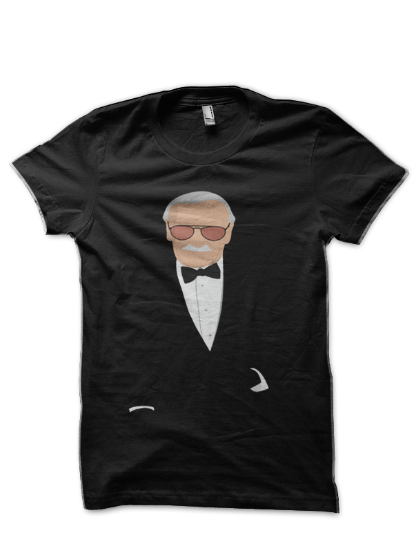 Stan Lee Black T-Shirt Hoodie, Sweatshirt | CoreVibeTees.com