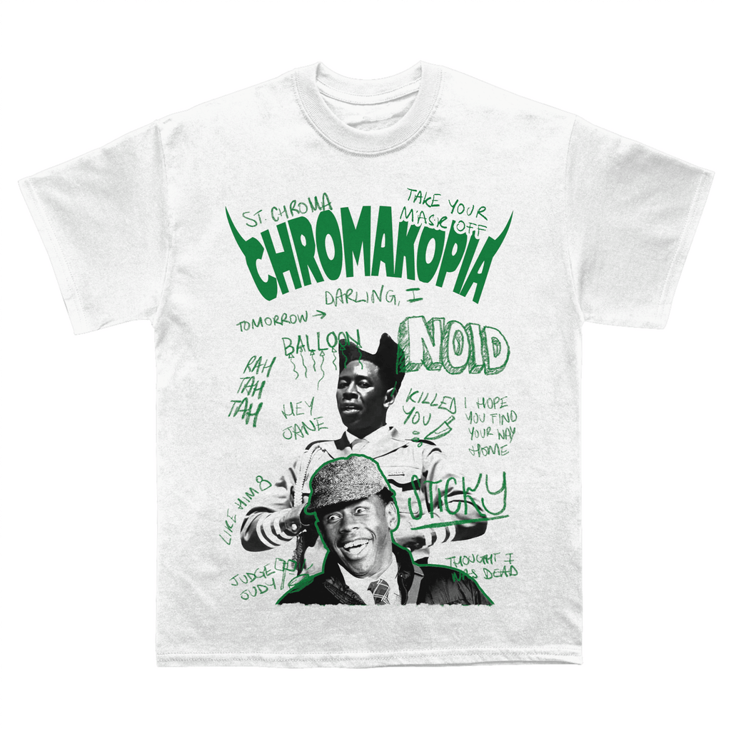 Tyler "Chromakopia Sketchbook" TEE Hoodie, Sweatshirt | CoreVibeTees.com (Image 1)