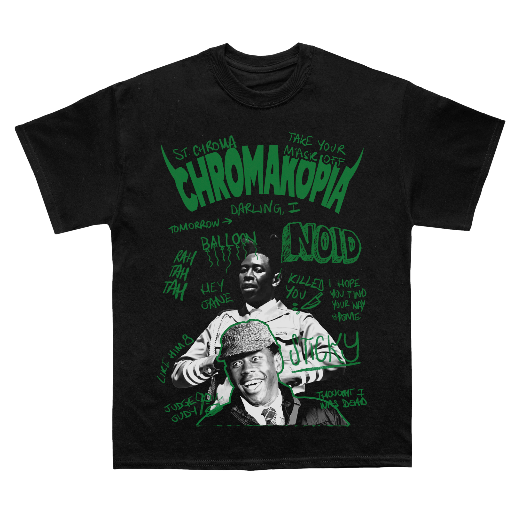Tyler "Chromakopia Sketchbook" TEE Hoodie, Sweatshirt | CoreVibeTees.com (Image 2)