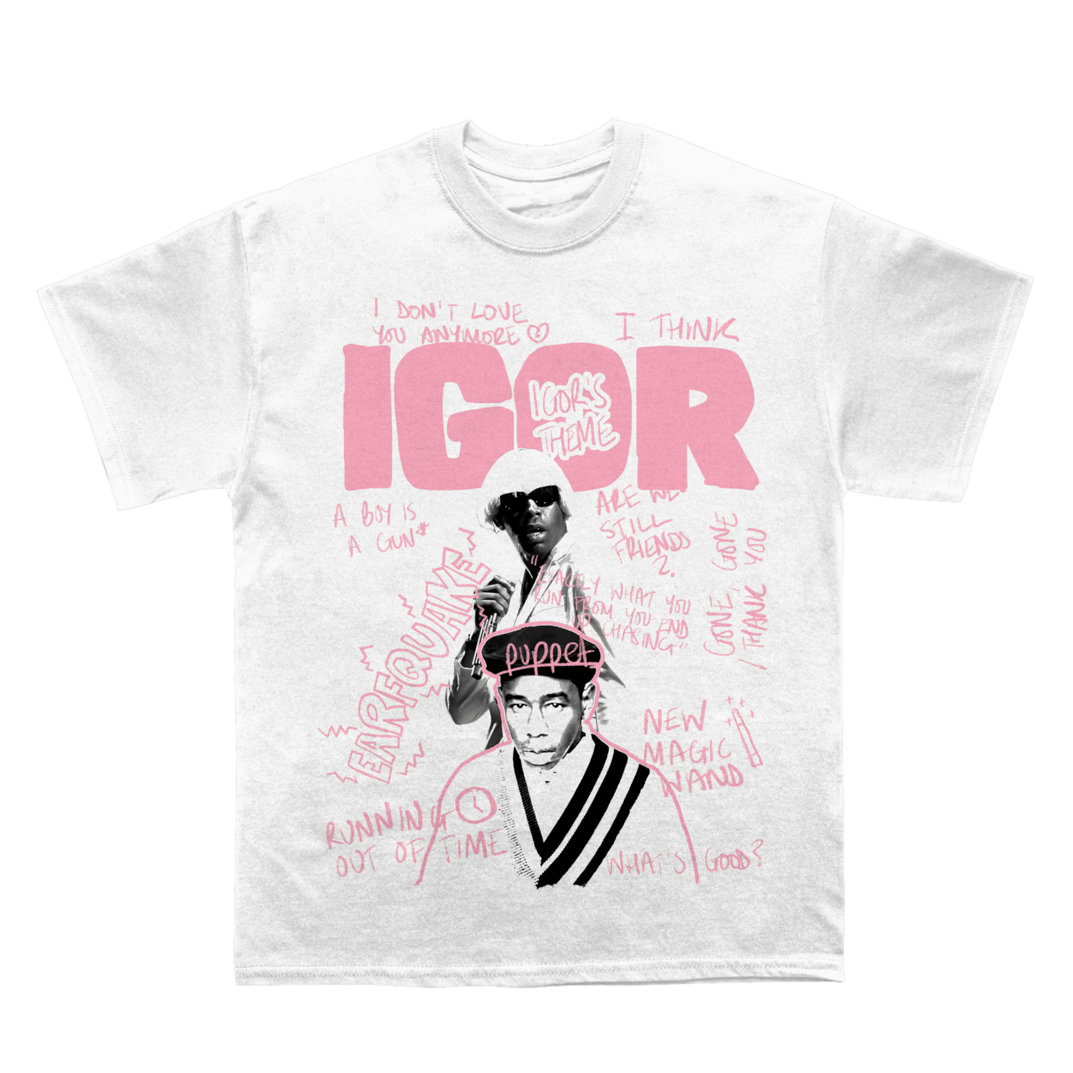 Tyler The Creator "Igor" Sketchbook TEE Hoodie, Sweatshirt | CoreVibeTees.com (Image 2)