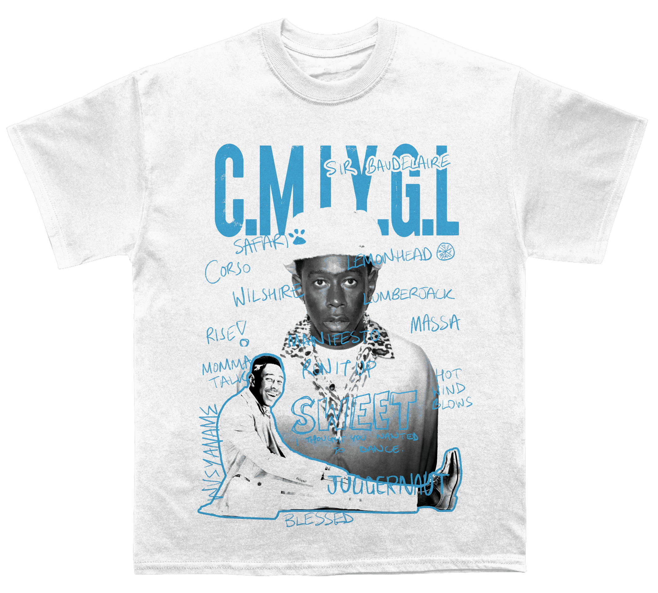 Tyler The Creator "Call Me if You Get Lost" Sketchbook TEE Hoodie, Sweatshirt | CoreVibeTees.com (Image 2)