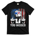 Trump You Missed Funny Trump Pro 2024 T-Shirt Hoodie, Sweatshirt | CoreVibeTees.com