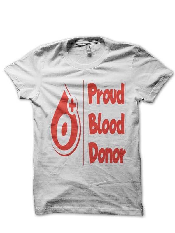 Proud Blood Donor T-Shirt Hoodie, Sweatshirt | CoreVibeTees.com