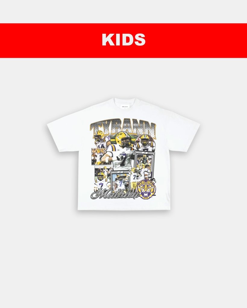 TYRANN MATHIEU - LSU - KIDS TEE Hoodie, Sweatshirt | CoreVibeTees.com (Image 2)