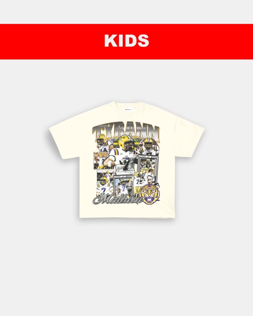 TYRANN MATHIEU - LSU - KIDS TEE Hoodie, Sweatshirt | CoreVibeTees.com (Image 4)