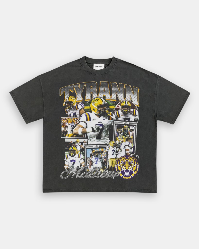 TYRANN MATHIEU - LSU TEE Hoodie, Sweatshirt | CoreVibeTees.com (Image 1)