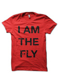 The Fly Red Half Sleeve T-Shirt Hoodie, Sweatshirt | CoreVibeTees.com