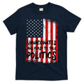 Unvaccinated And Ready To Talk Politics Funny US Flag T-Shirt Hoodie, Sweatshirt | CoreVibeTees.com