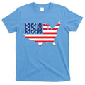 USA American US Flag Map Patriotic T-Shirt Hoodie, Sweatshirt | CoreVibeTees.com