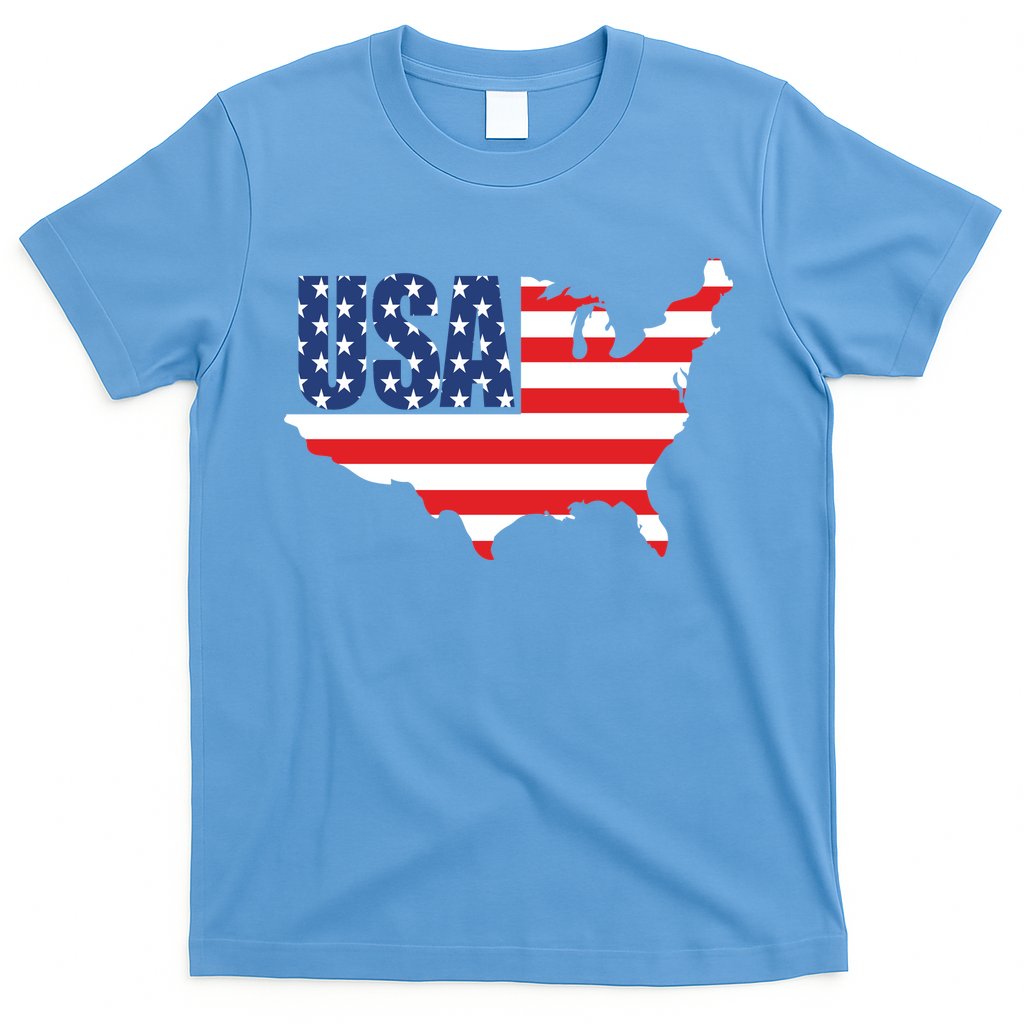 USA American US Flag Map Patriotic T-Shirt Hoodie, Sweatshirt | CoreVibeTees.com