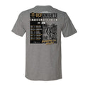 UCF Knights Inaugural Big 12 Schedule Tee Hoodie, Sweatshirt | CoreVibeTees.com (Image 1)