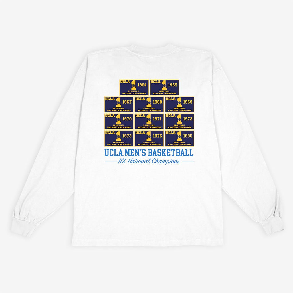 UCLA Banners L/S Tee Hoodie, Sweatshirt | CoreVibeTees.com (Image 2)