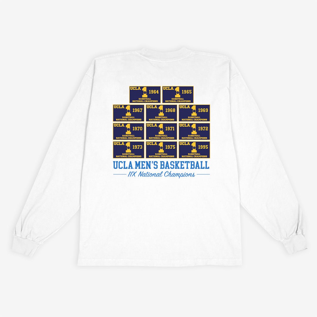 UCLA Banners L/S Tee Hoodie, Sweatshirt | CoreVibeTees.com (Image 2)