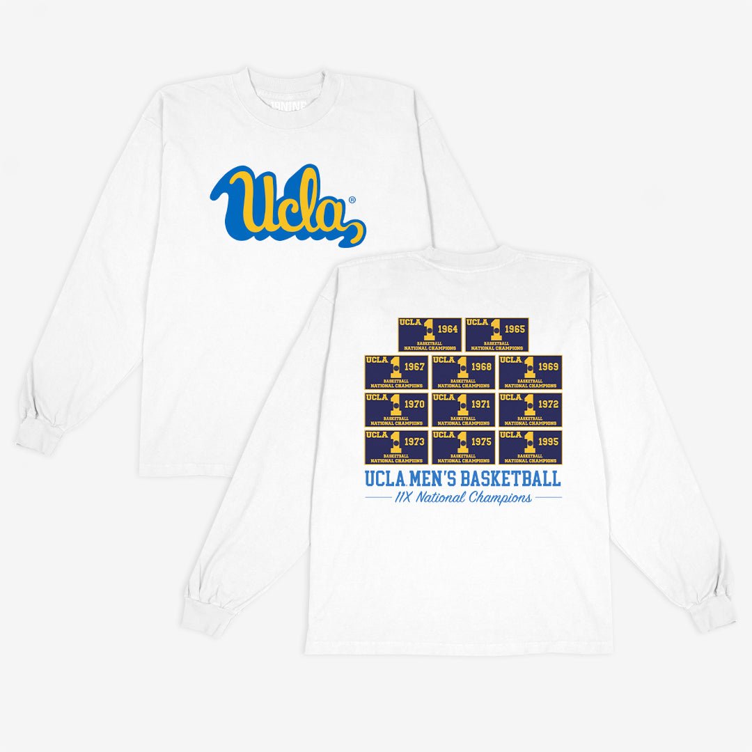 UCLA Banners L/S Tee Hoodie, Sweatshirt | CoreVibeTees.com (Image 1)